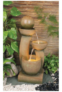 Fibreglass Modern Pots Fountain
